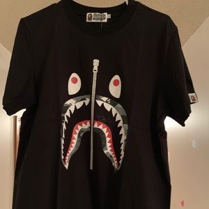 Bape Shark T-shirt camo